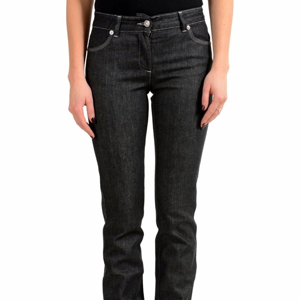 Versace Versus Gray Slim Fit Women's Jeans